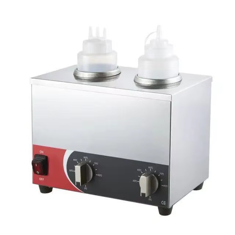 Snacks Food Warmer - ホットチョコレート＆醤油フィリングスプレッドウォーマー 220V-240V ジャム加熱機 低騒音 食品グレードステンレス鋼スナックマシン