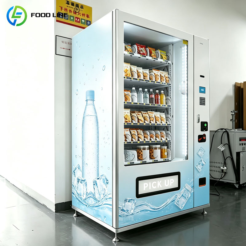 飲料自動販売機、自動スナック食品・ドリンクコンボ、冷蔵スマー - Food Snacks Drinks のレビューと価格