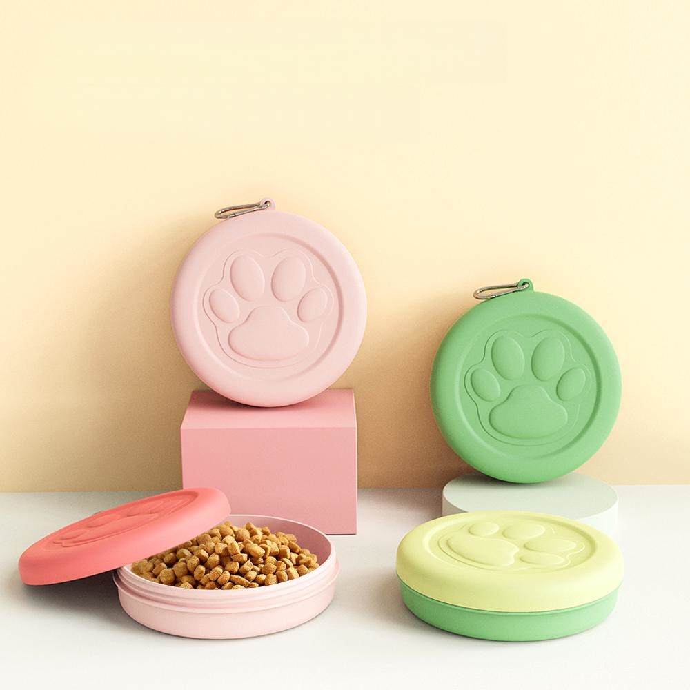 新しい多機能ポータブル屋外ペットボウル、2-in-1旅行用犬 - Food Snacks For Hiking のレビューと価格
