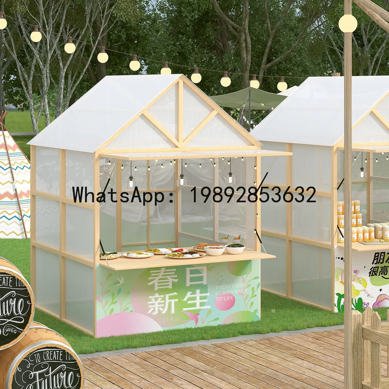 Z2-28イベント屋台ラック インターネットセレブ夜市 フー - Snacks Food Stall のレビューと価格