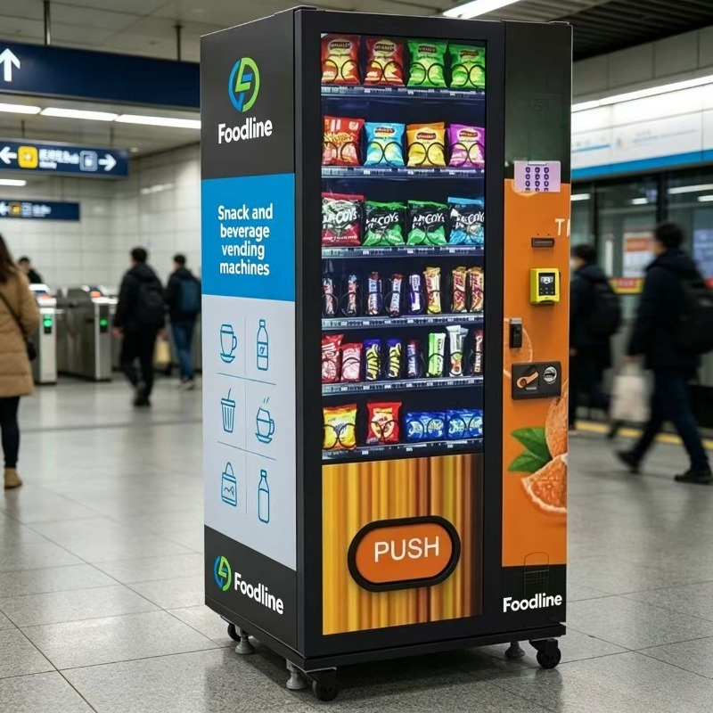 FLカスタマイズ冷蔵健康食品スナックドリンクコンボ自動販売機 - Food Snacks Drinks のレビューと価格