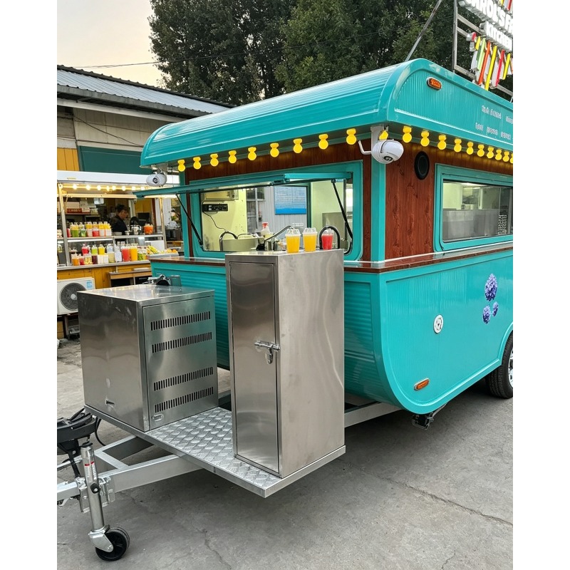 商業街夜市ケータリング屋台カート移動式食品スナックティーダイ - Snacks Food Stall のレビューと価格