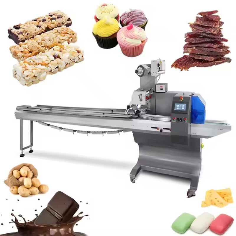 ソフト綿菓子スナック用自動枕型包装機 - 安定したシーリング - Food Snacks In Usa のレビューと価格