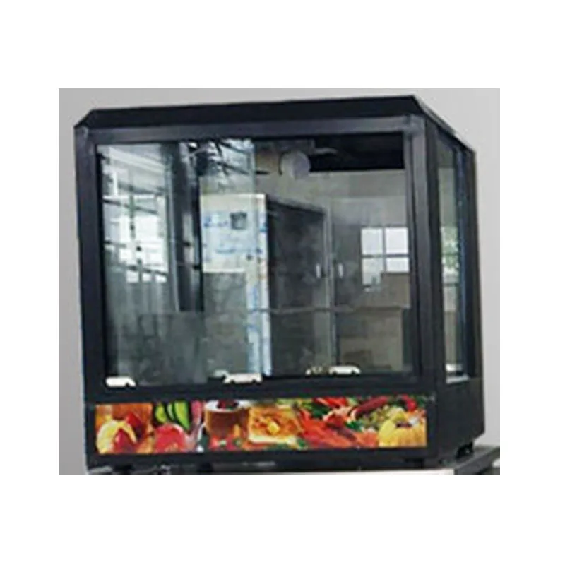 業務用カウンター天板全面ガラス保温ショーケース、レストランや - Snacks Food Warmer のレビューと価格
