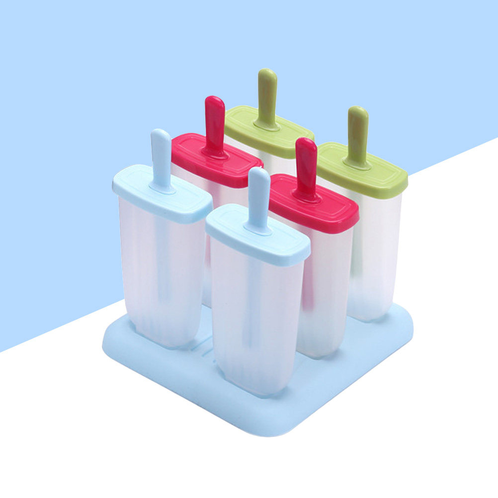 6個取りプレミアムアイスキャンディー型 食品グレードプラスチ - Healthy Snacks Food のレビューと価格