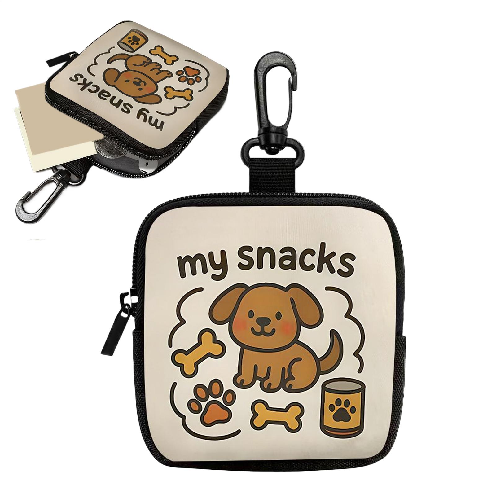 屋外用犬用おやつポーチ 携帯用フード収納ディスペンサー ペッ - Food Snacks For Hiking のレビューと価格
