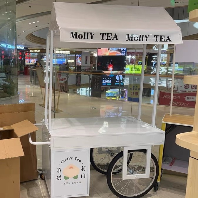 カスタマイズ可能な屋台フードカート、移動式屋台、モバイルスナ - Snacks Food Stall のレビューと価格