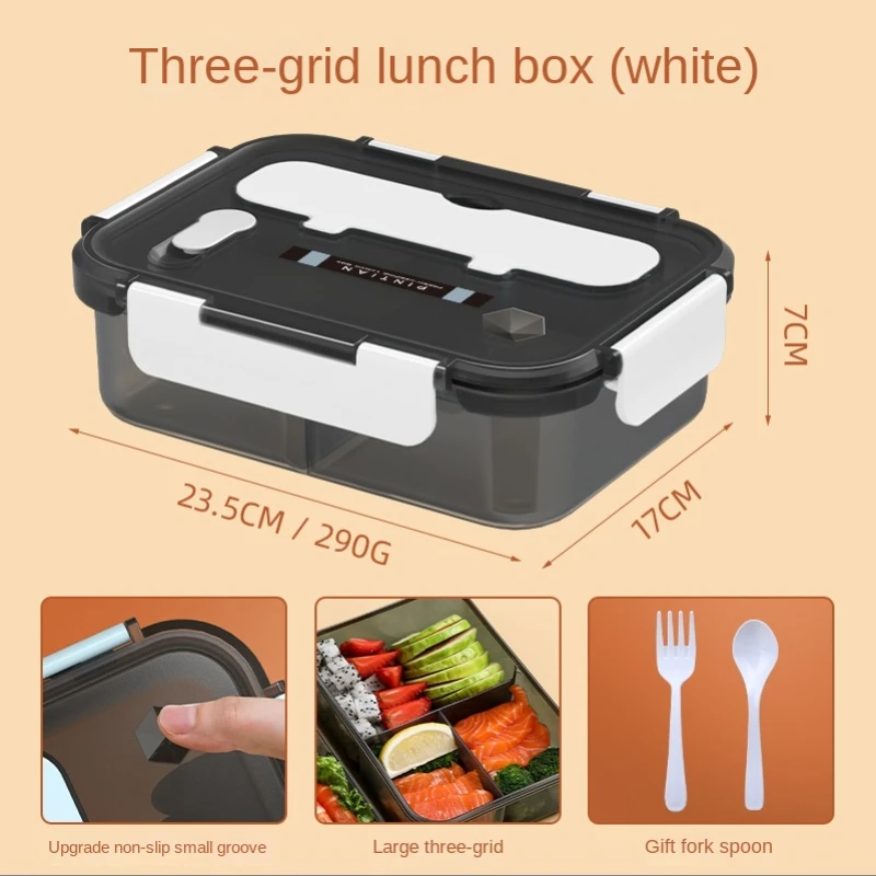 透明ランチボックス 子供用 食品保存容器 蓋付き 漏れ防止  - Snacks Food Warmer のレビューと価格