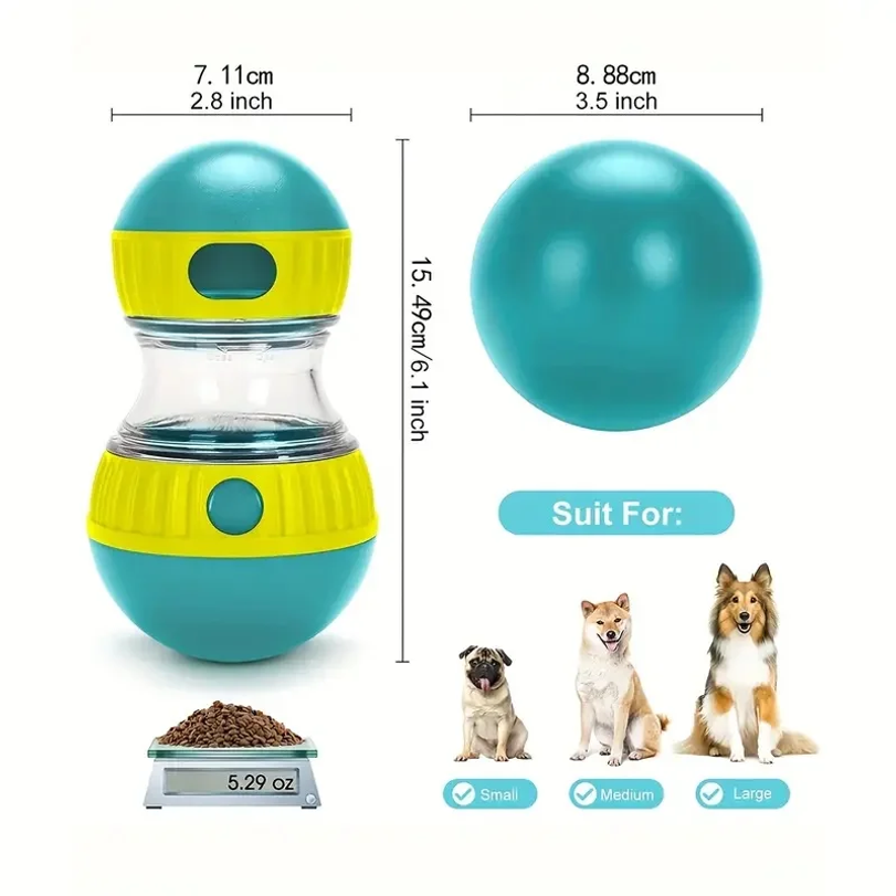 インタラクティブな犬用おやつディスペンサーおもちゃ、あらゆる - Healthy Snacks Food のレビューと価格