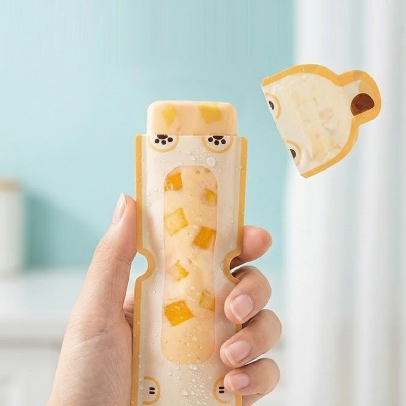 20 個のかわいい漫画 DIY アイスキャンディーバッグ漏れ - Healthy Snacks Food のレビューと価格