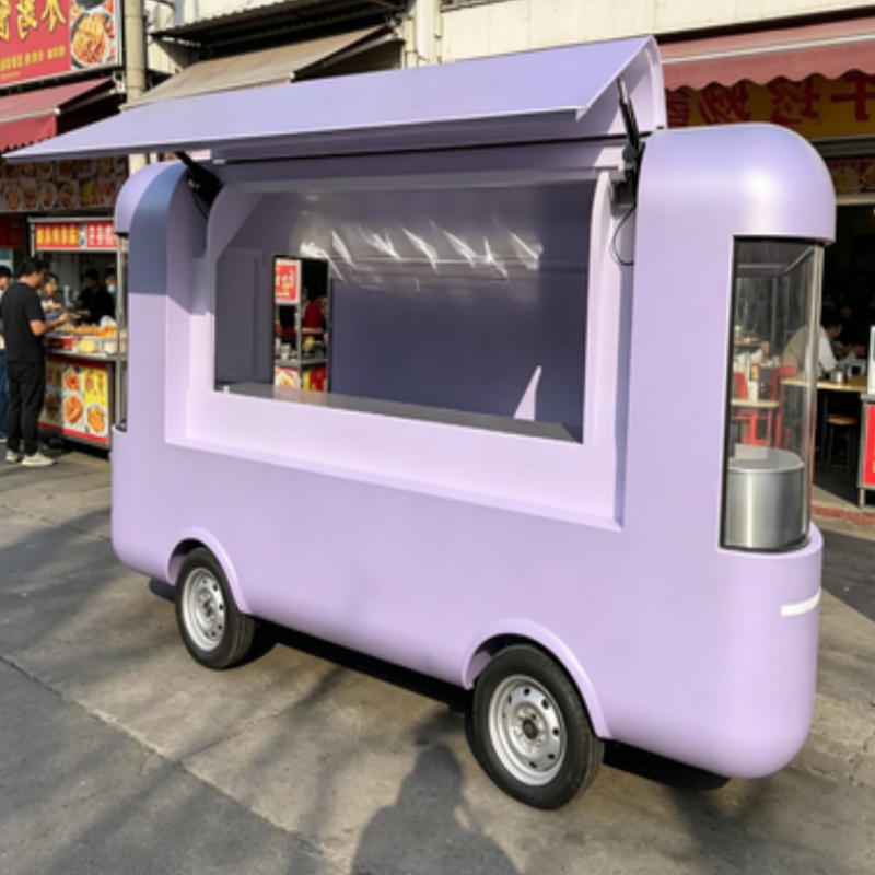移動式フードトレーラー、ポータブルフードトラック、移動販売車 - Food Snacks Drinks のレビューと価格