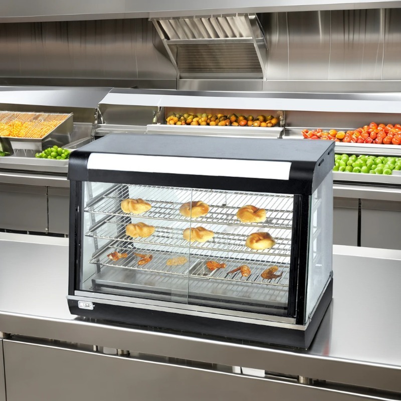 業務用ガラス製食品保温ショーケース 卓上保温ショーケース 温 - Snacks Food Warmer のレビューと価格