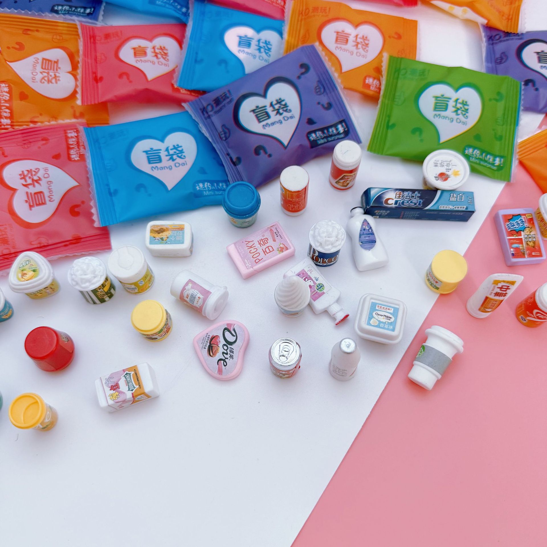 バイラルミニフードブラインドバッグ、模擬スナック・ドリンクボ - Food Snacks Drinks のレビューと価格
