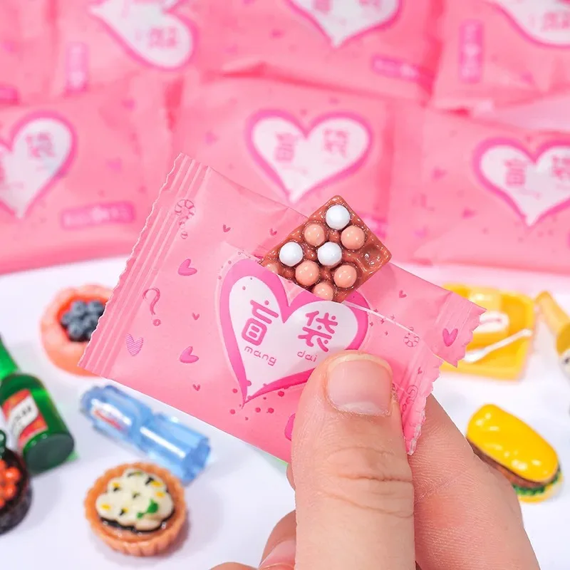 ランダムスタイルバッグミニチュア食品玩具ミニモデルおもちゃシ - Food Snacks Drinks のレビューと価格