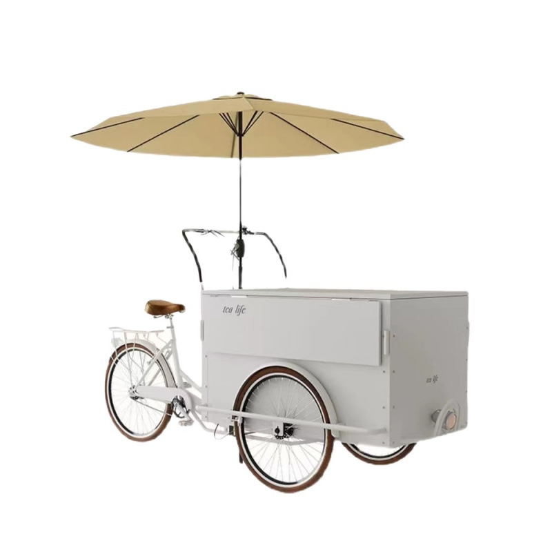 人間用三輪屋台車、逆走式ロバ、三輪自転車多機能夜市屋台車 - Snacks Food Stall のレビューと価格