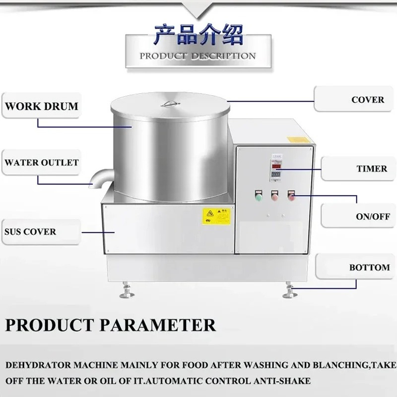 全自動多機能乾燥機、乾燥果物・野菜用、揚げ物油分除去機能付き - Healthy Snacks Food のレビューと価格